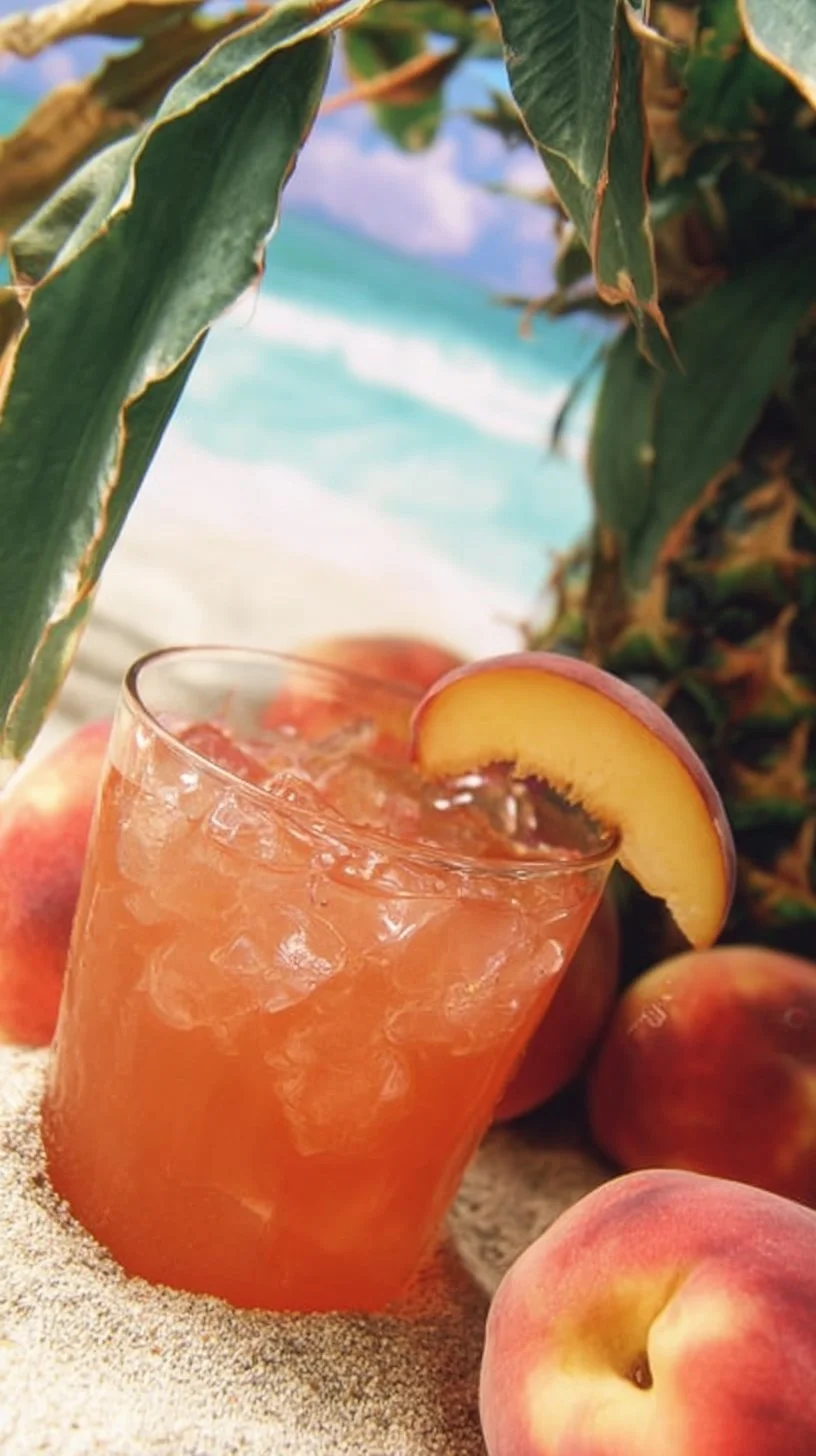 Crown Peach Beach with golden sands and clear blue waters
